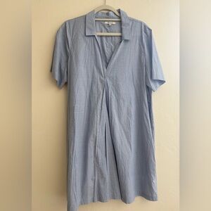 Madewell Short Sleeve Shirt Dress